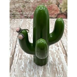 Ester White Navajo Sterling Silver Ring